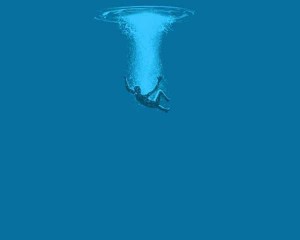deep water